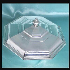 Vintage Canadian Made Silver-Plated Serving Dish & Lid – EP Brass